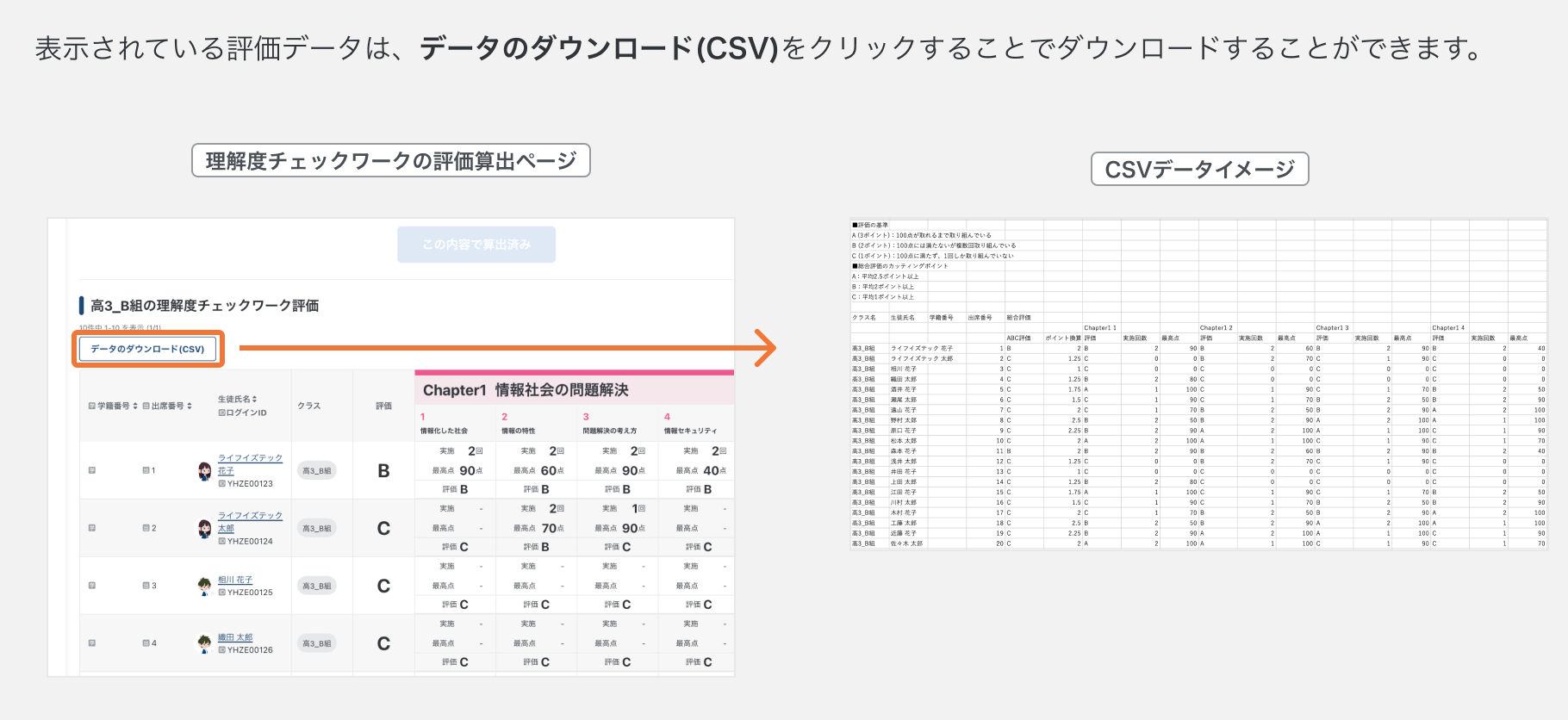 算出したデータをCSVでダウンロードをする.png